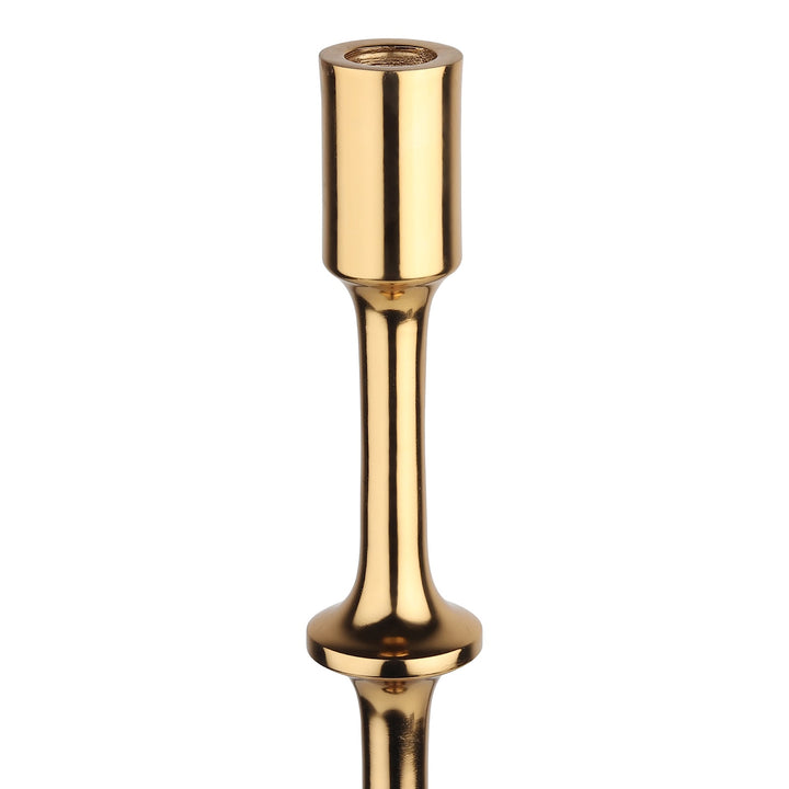 Expobazaar Aristea Gold Candle Holder Large