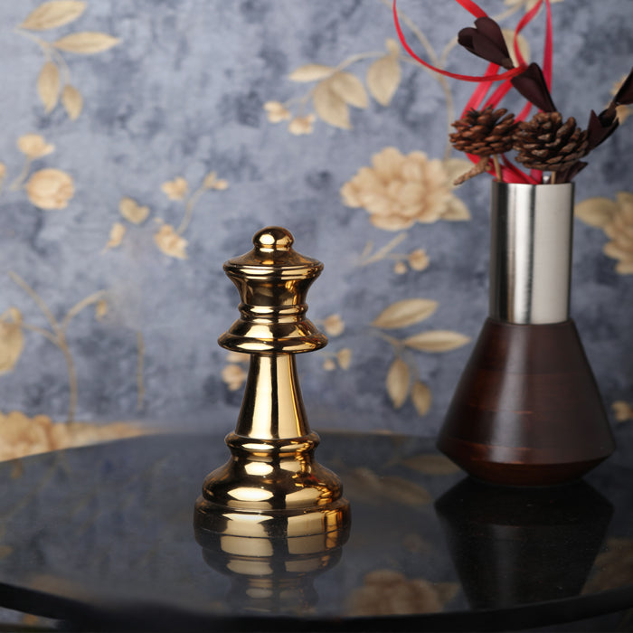 Expobazaar chess gold queen large