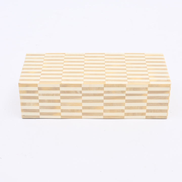 Ivory Inlay Decorative Storage Box Large