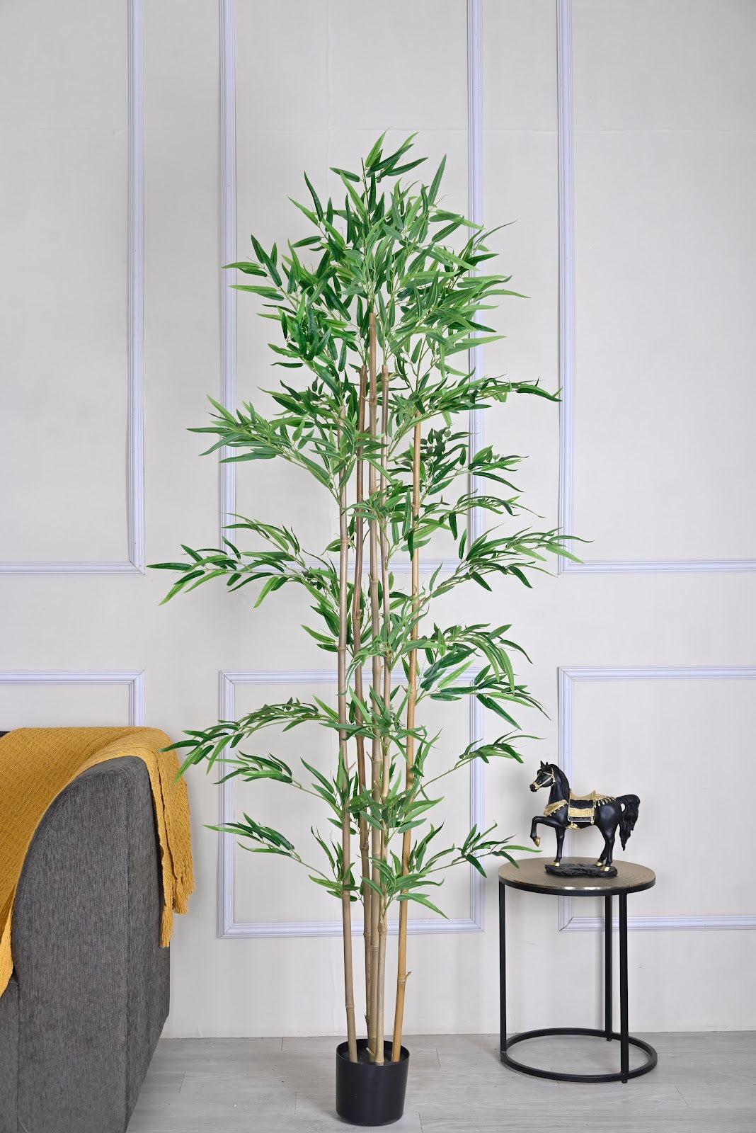 Expobazaar Tall Lush Bamboo Plant for Contemporary Interiors With Pot