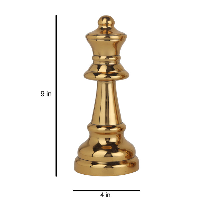 Expobazaar chess gold queen large