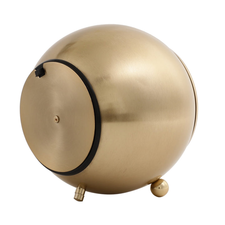 Expobazaar Gold Round  Seraphic Veil Desk Clock