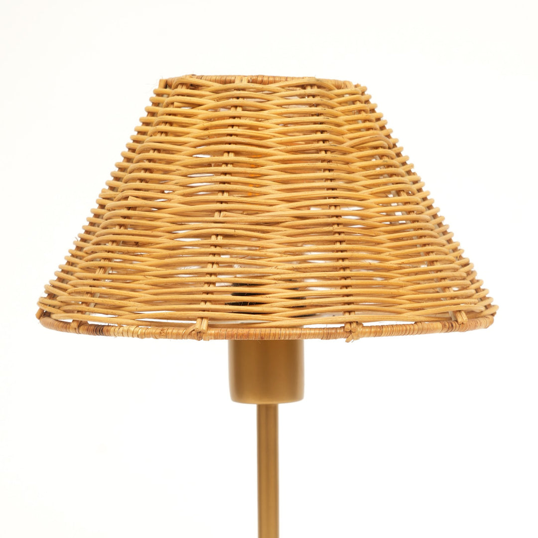 Rattan Table Lamp for Living Room & Bedroom view 4