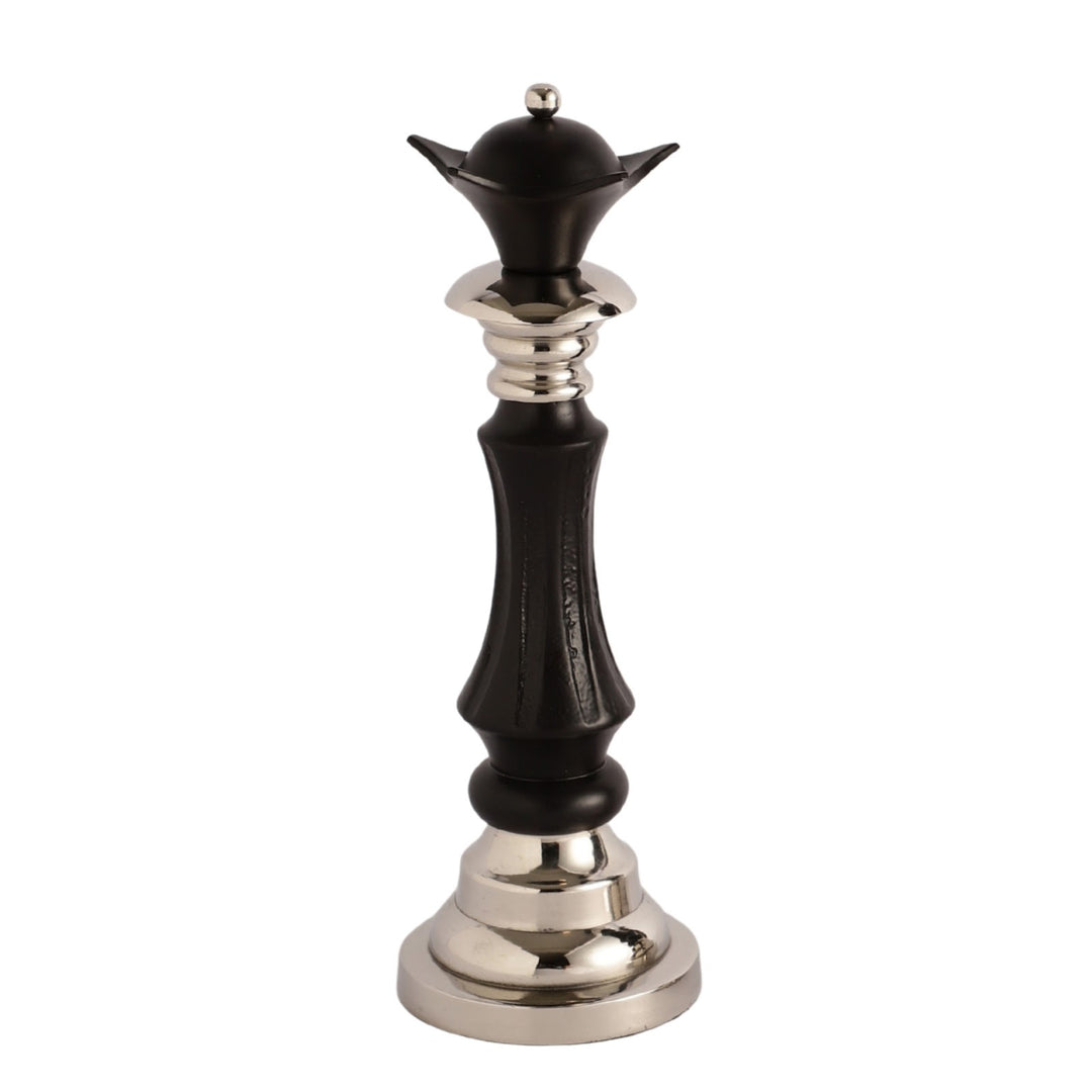 Expobazaar Regina Victoris Silver Black Queen Chess