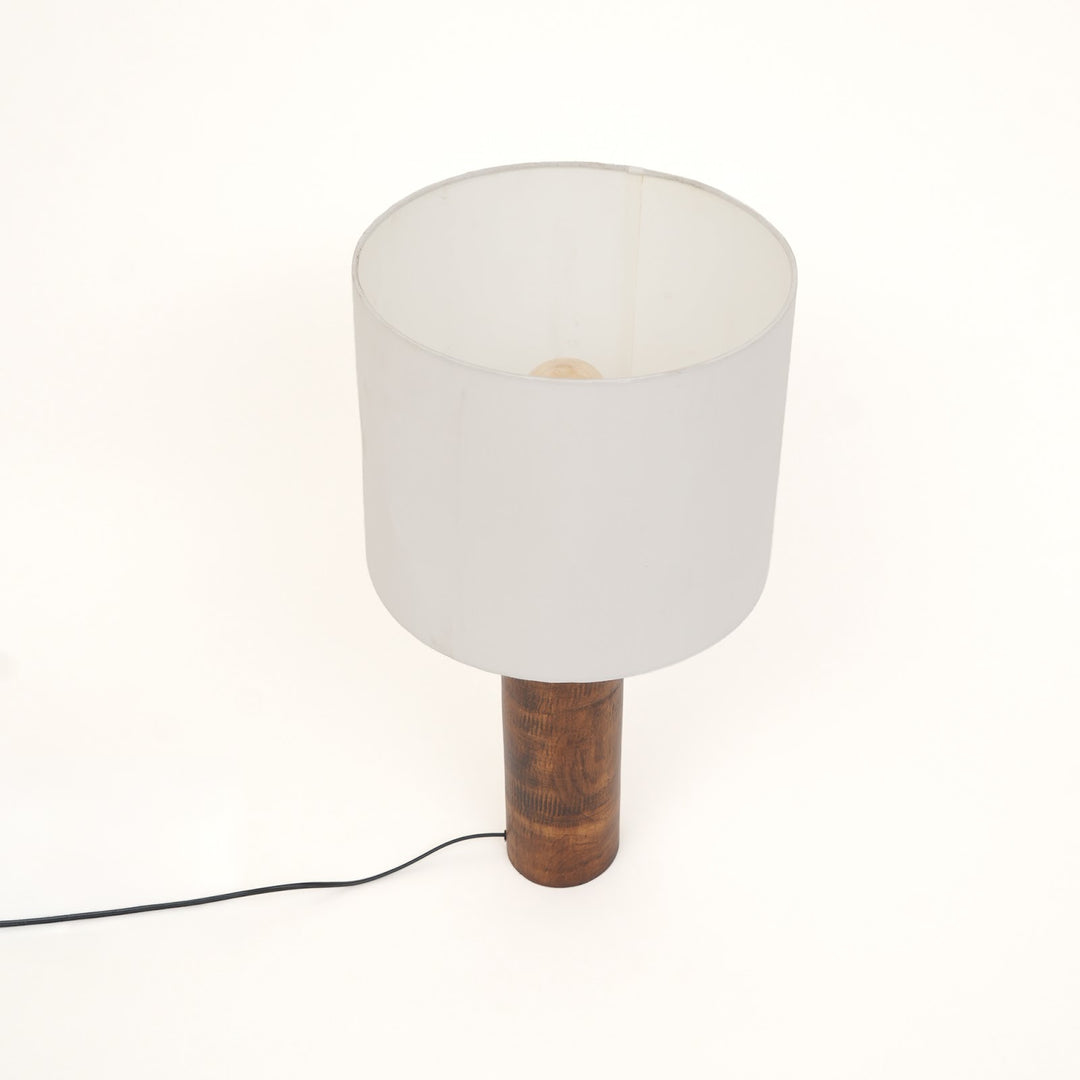 Wooden Table Lamp for Living Room & Bedroom view 3