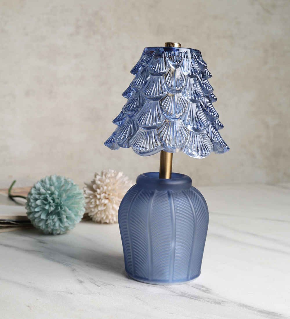Marcelle Mini Crystelle Glass Table Lamp Style 1 view 2