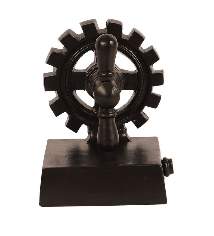 Expobazaar The Gearlock Bookend Gold & Black
