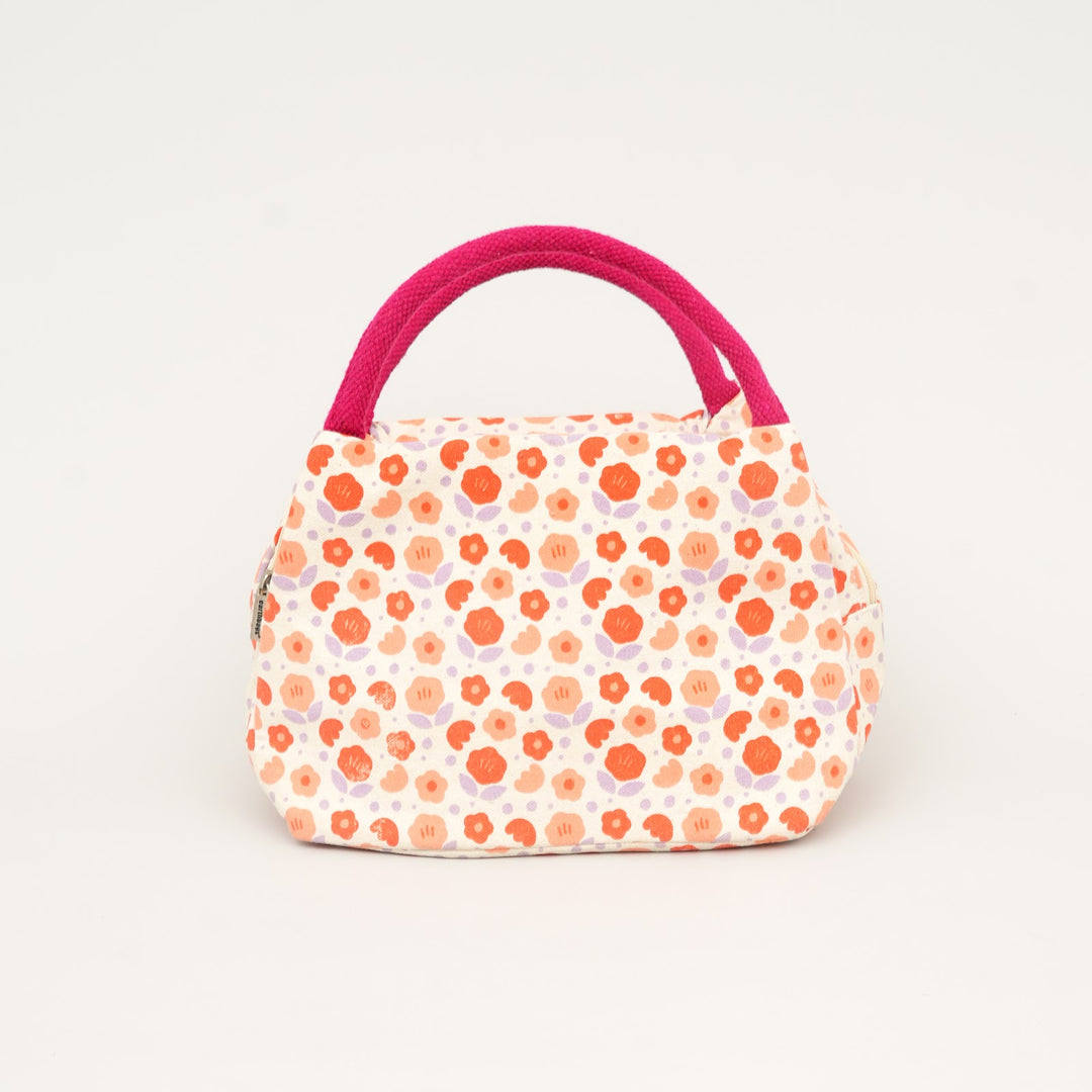 Thermal Insulated Lunch Tote, Floral Print