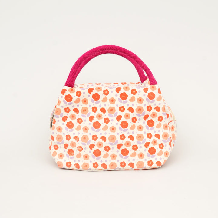 Thermal Insulated Lunch Tote, Floral Print