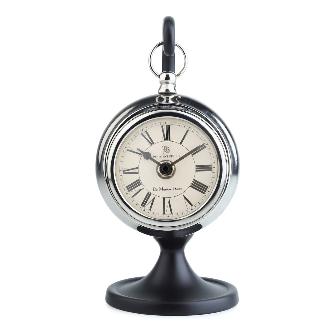 Expobazaar Seishi Silvertable Clock