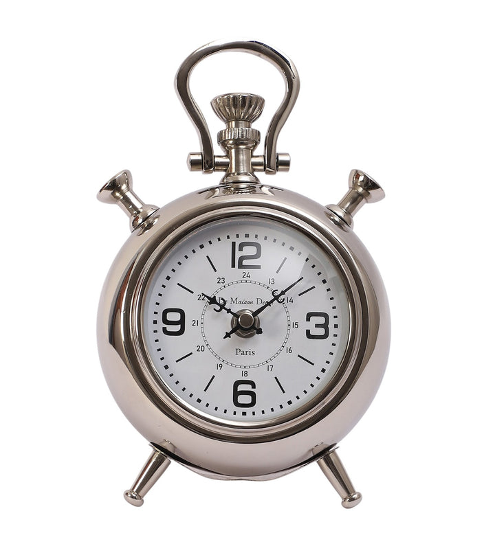 Expobazaar The Belvedere Table Clock Silver