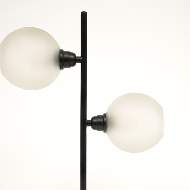 Marble & Glass Table Lamp for Living Room & Bedroom view 4