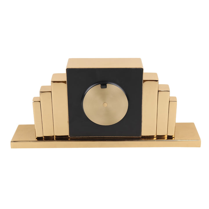 Expobazaar Metropolitan Marvel table clock in Gold