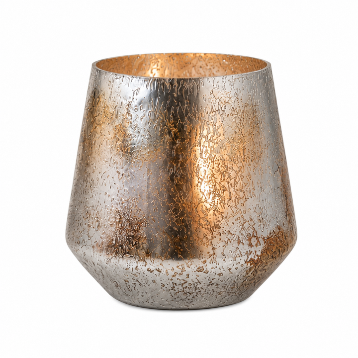 Glass Candle Holder, Multicolour