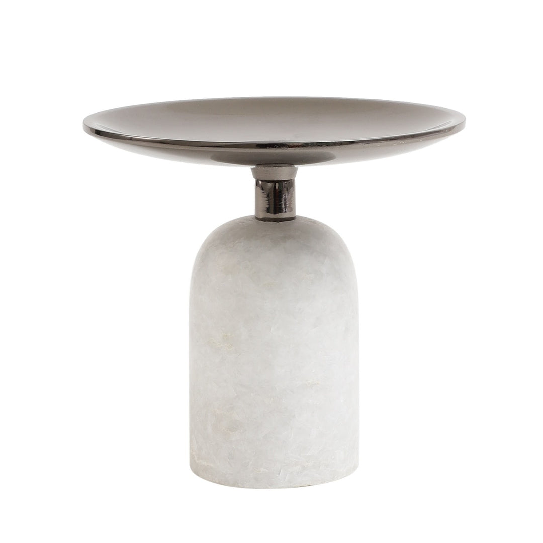 Expobazaar Marble Pri Pillar Candle mini stand