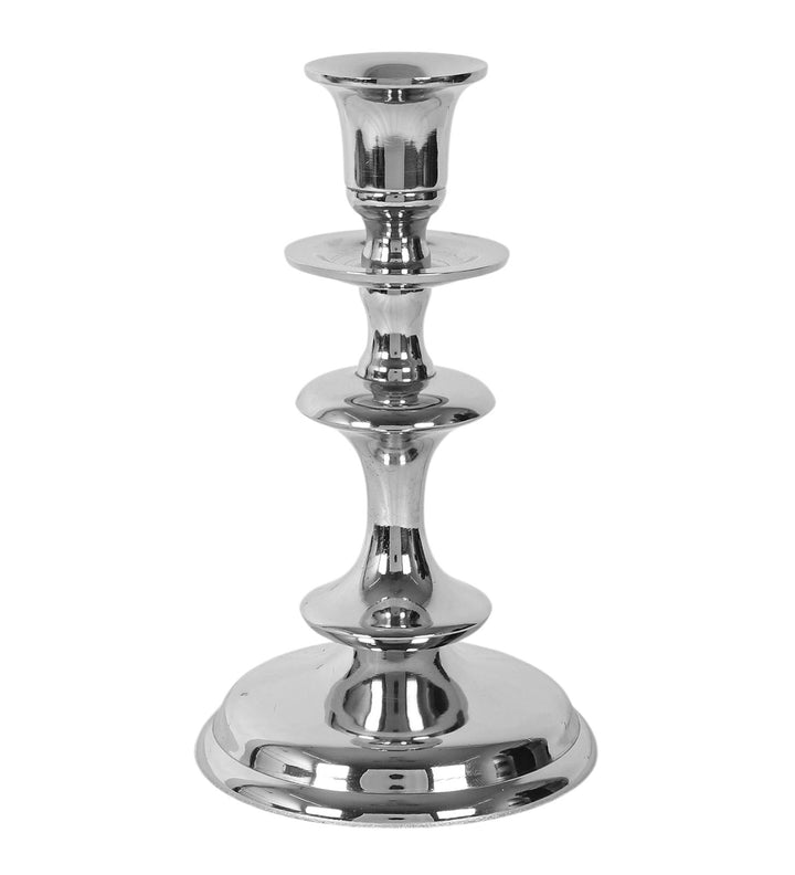 Expobazaar Imperium Solo Petite Silver Candle Holder