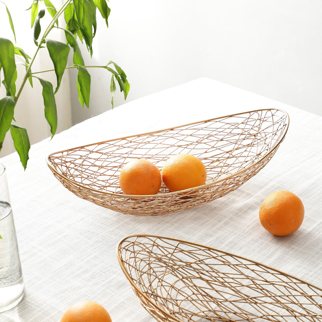 Expobazaar Vivian Basket in copper