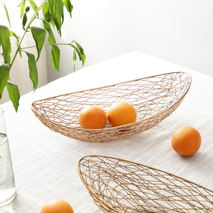 Expobazaar Vivian Basket in copper