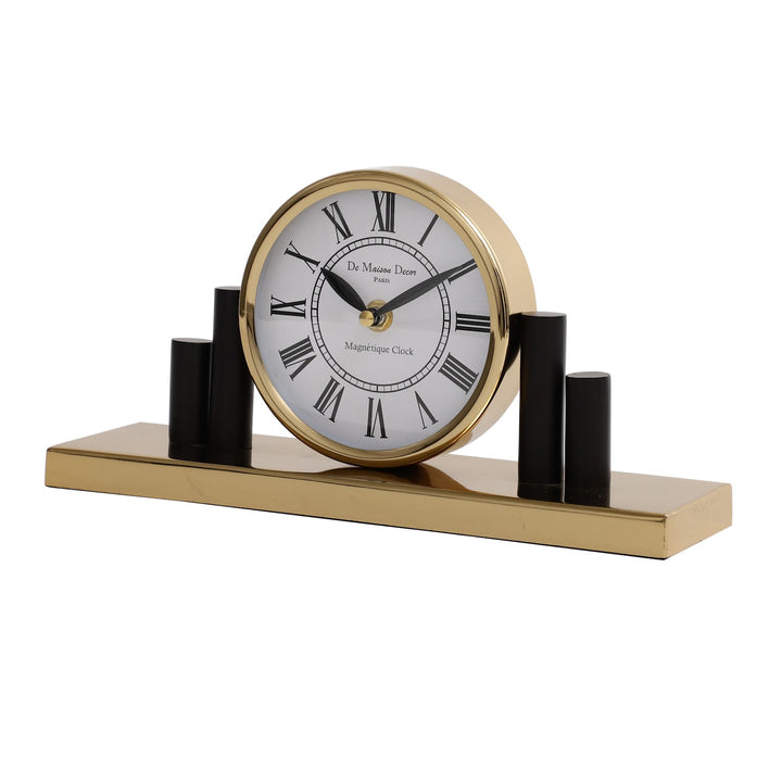 Expobazaar Harbor Hour Clock In Gold