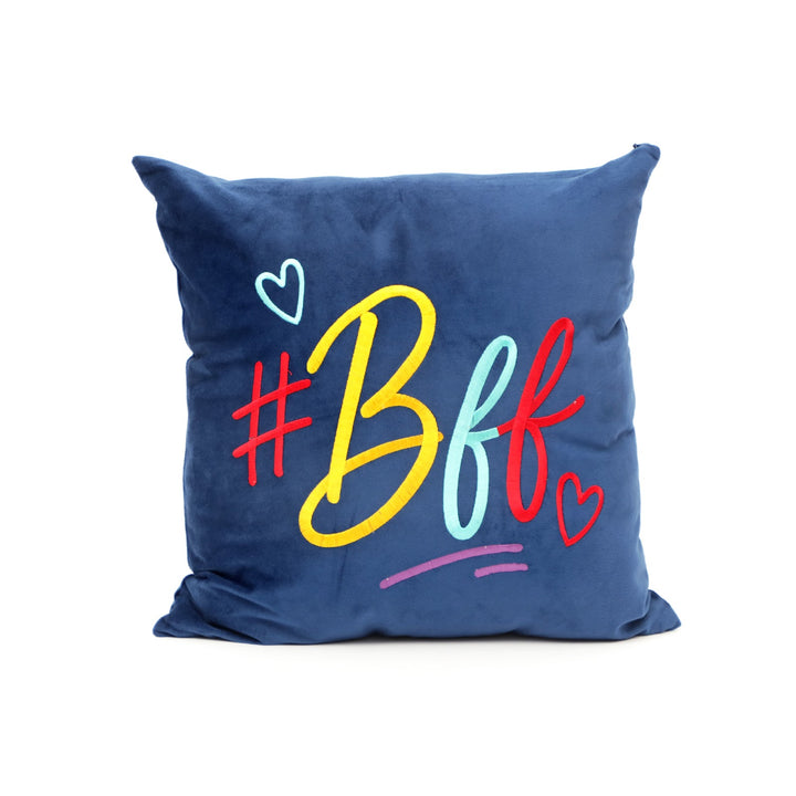 Quote Velvet Cushion Cover 46 x 46 cm, BFF