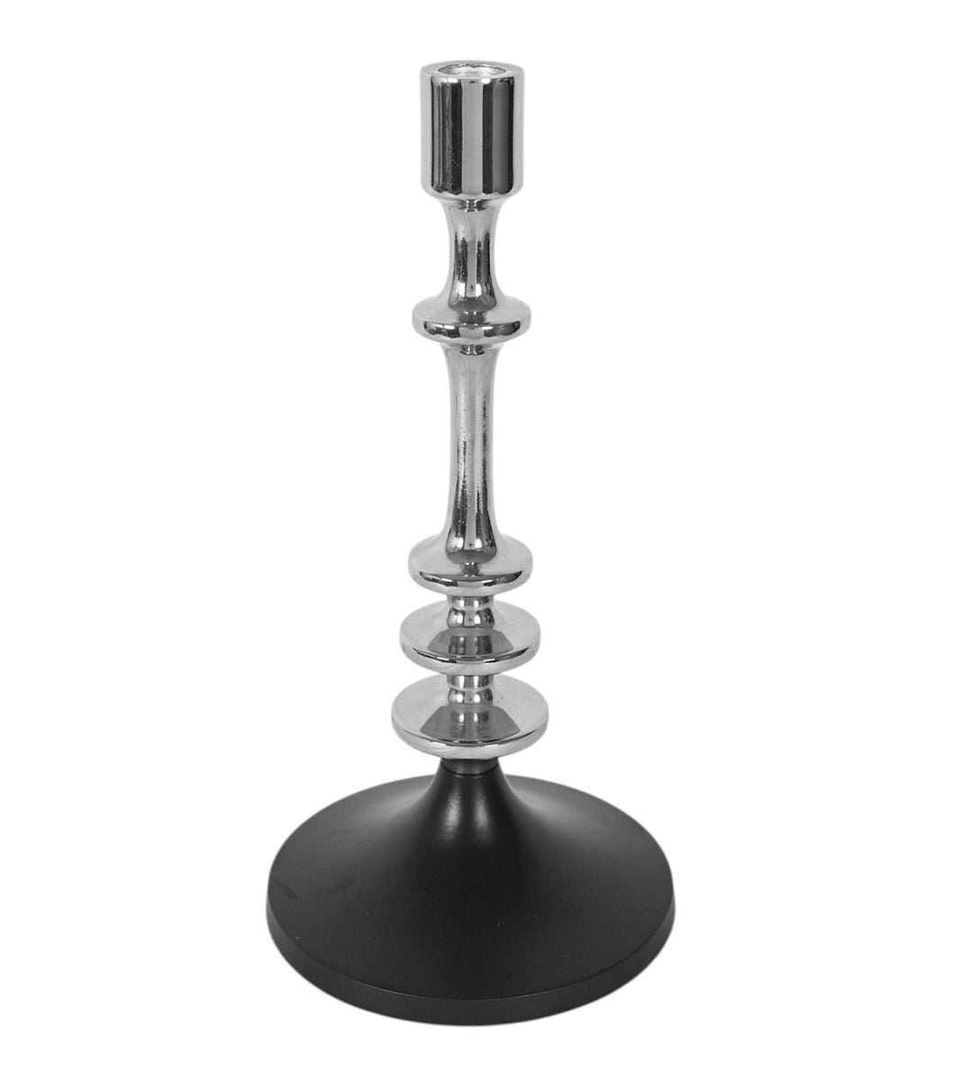 Expobazaar Aristea Silver Candle Holder Medium