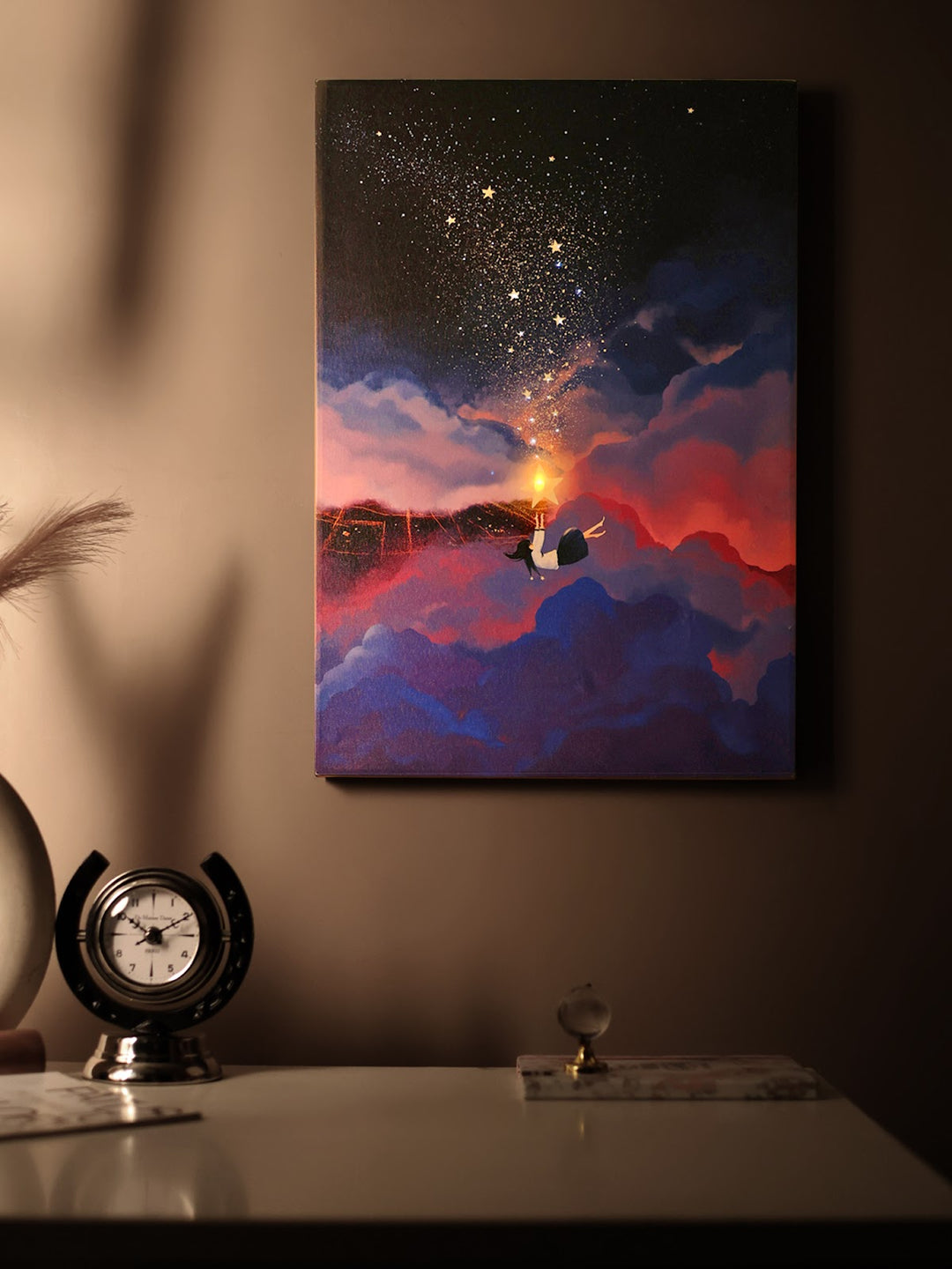 Expobazaar Falling Star Led Wall Art