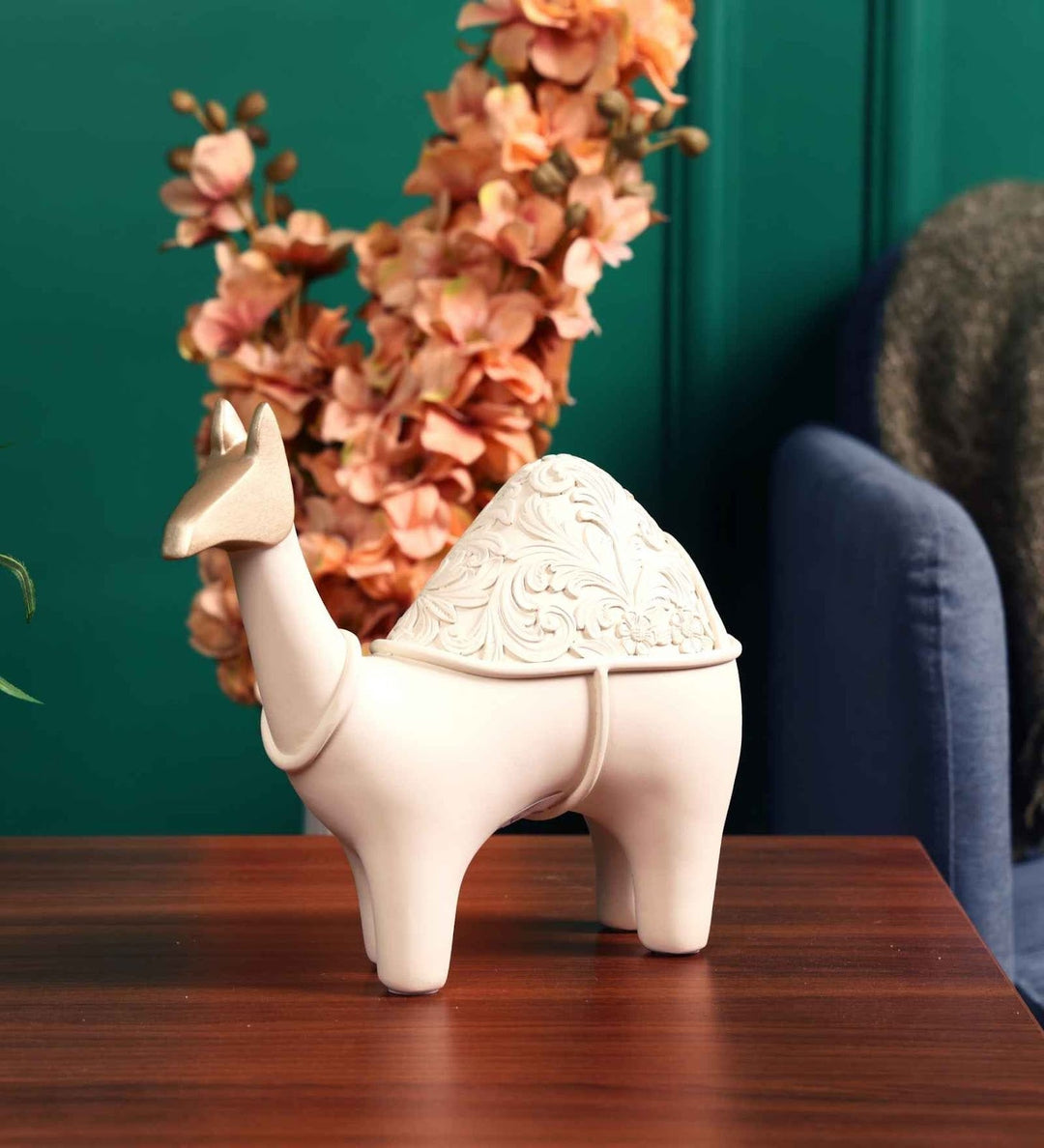Expobazaar Modern Deer Resin Sculpture for Contemporary Home Decor