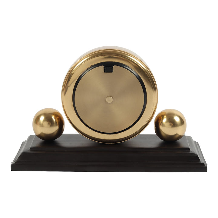 Expobazaar Orbitron table clock in gold