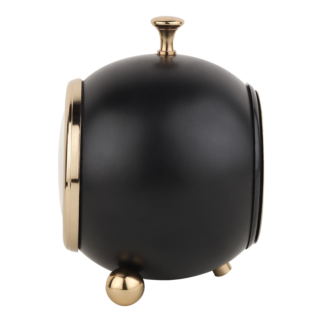 Expobazaar Sphere TimeKeeper table clock in Black