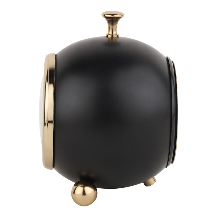 Expobazaar Sphere TimeKeeper table clock in Black