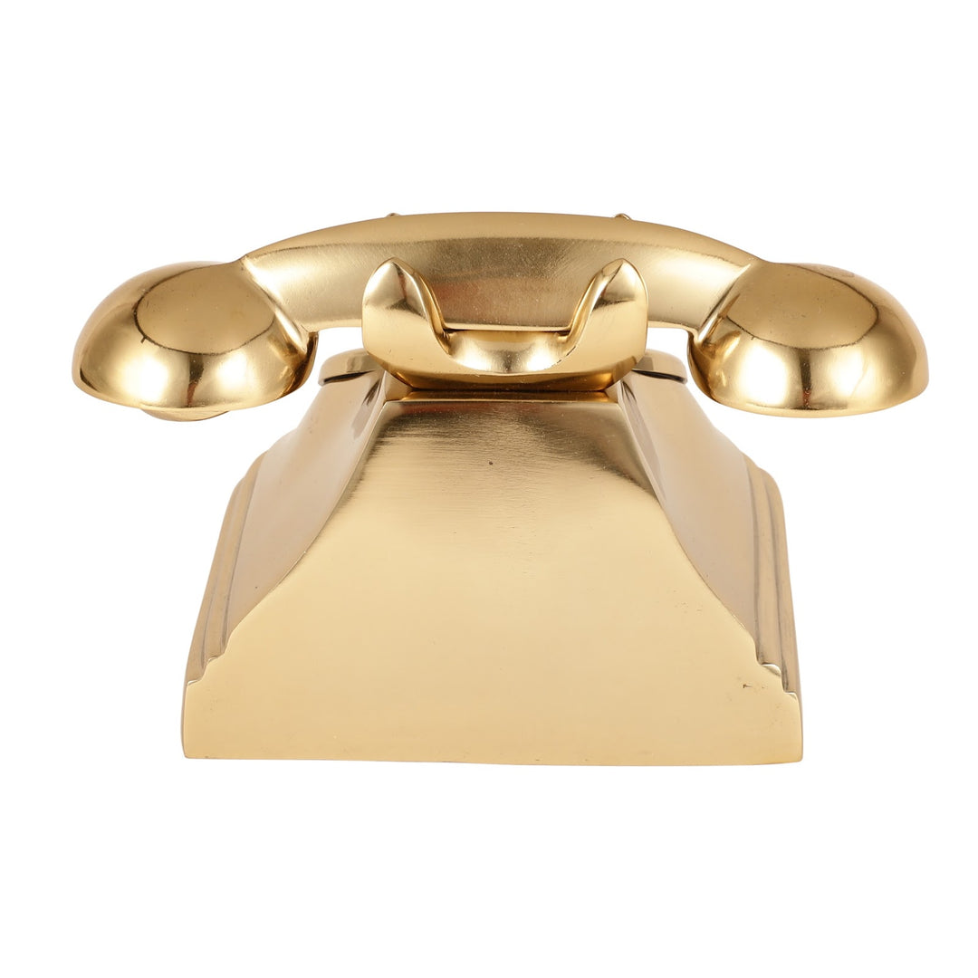 Expobazaar Dialtime Table Clock In Gold Finish