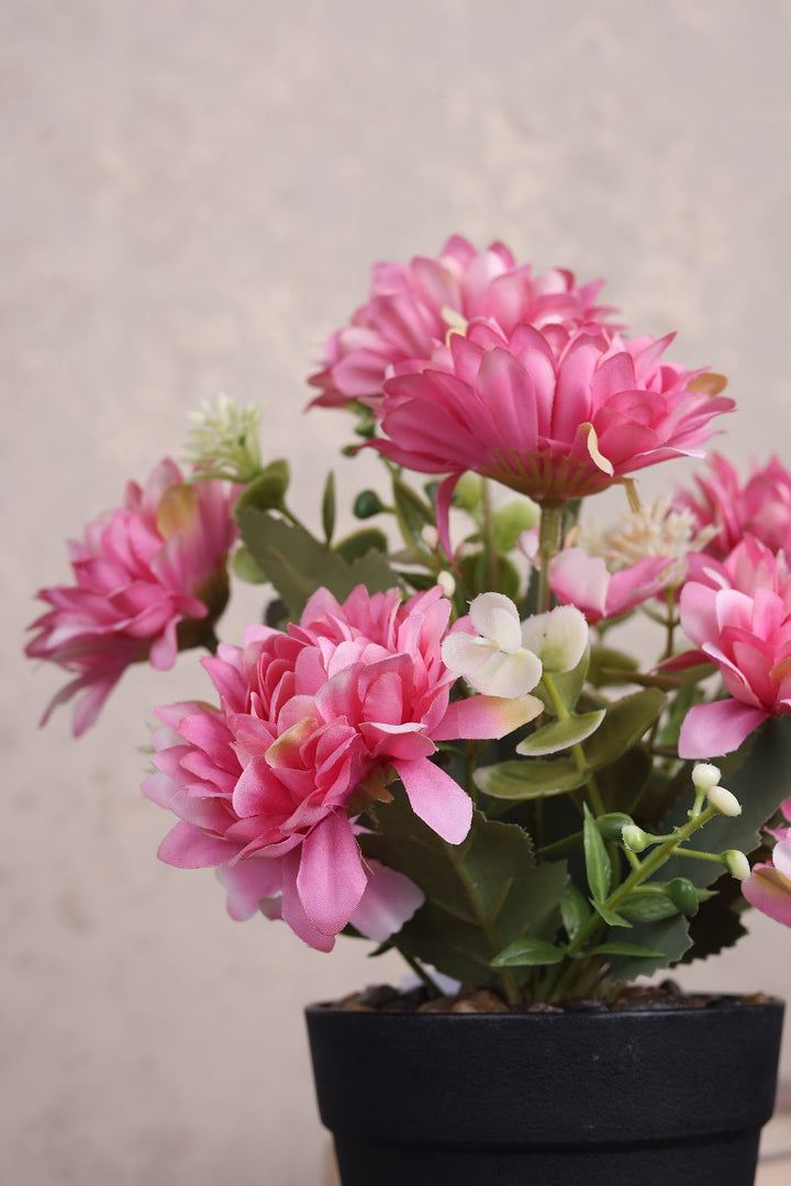 Expobazaar Elegant Artificial Dahlia Flower Bunch for Home Decor