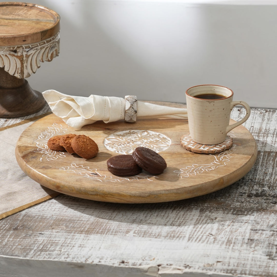 Nymeria Rotating Serving Lazy Susan