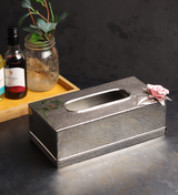 Petal Eclat Stainless Steel Tissue Box Holder Pink view 1