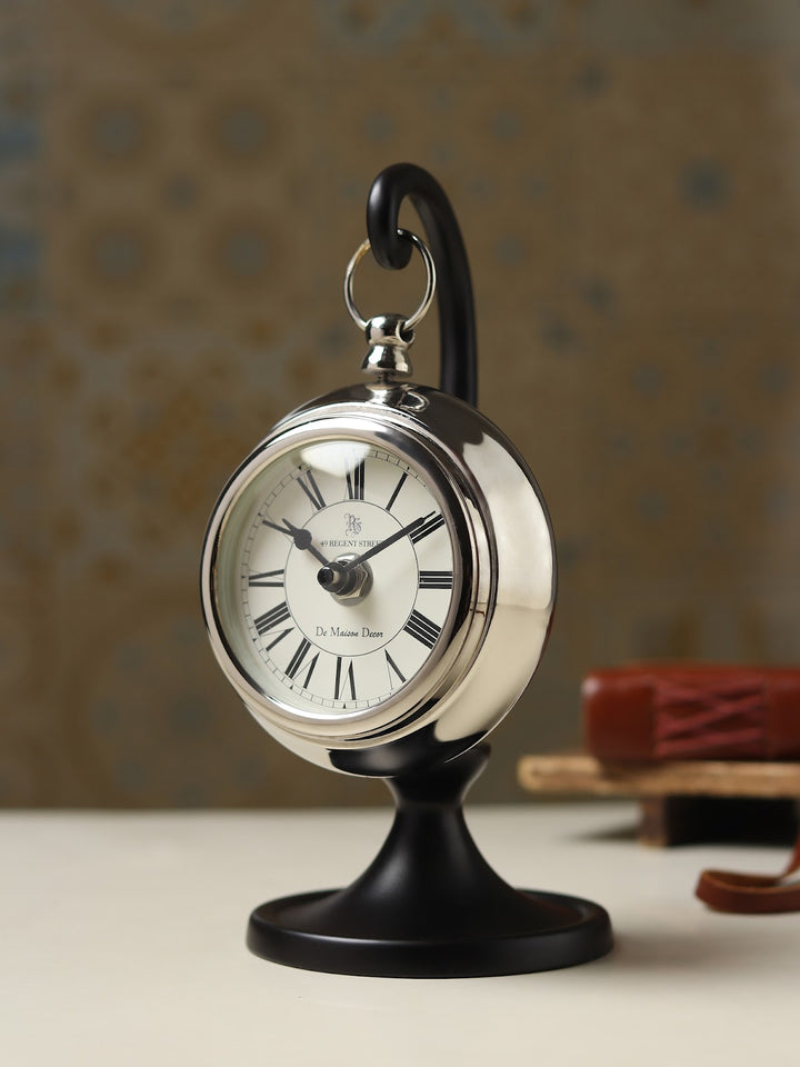 Expobazaar Seishi Silvertable Clock