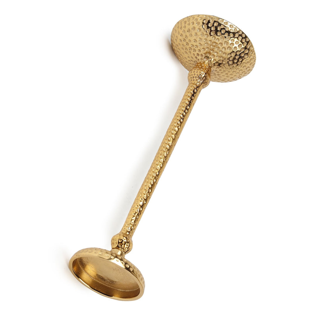 Expobazaar Harrington small gold candle holder