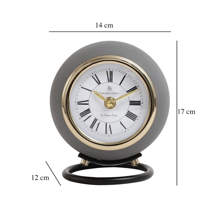 Expobazaar Assiral stand table clock in grey
