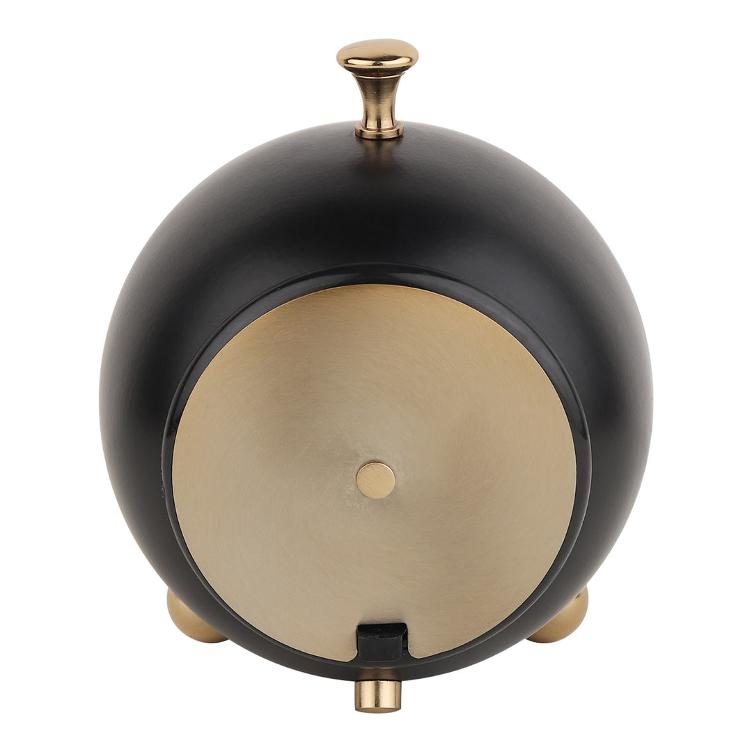 Expobazaar Sphere TimeKeeper table clock in Black