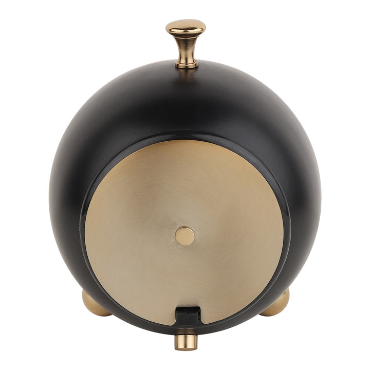 Expobazaar Sphere TimeKeeper table clock in Black