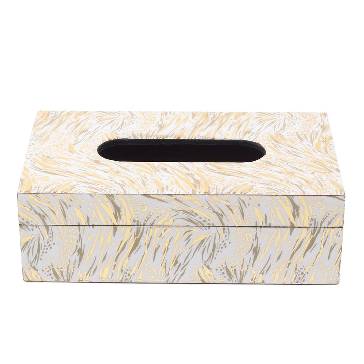 Expobazaar Zivra Gold Tissue Box