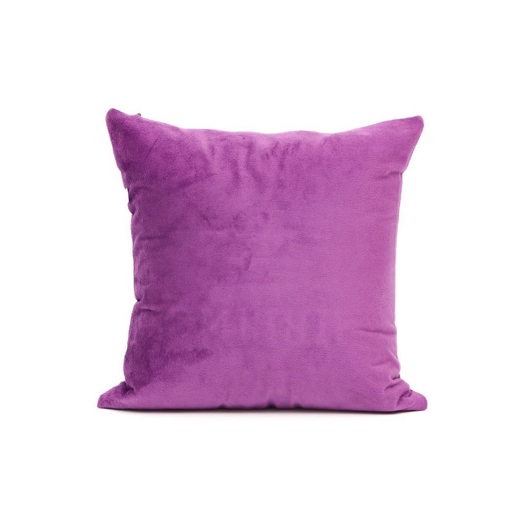 Rakhi Embroidered Velvet Cushion 30 cm, #SIBLINGS, view 3