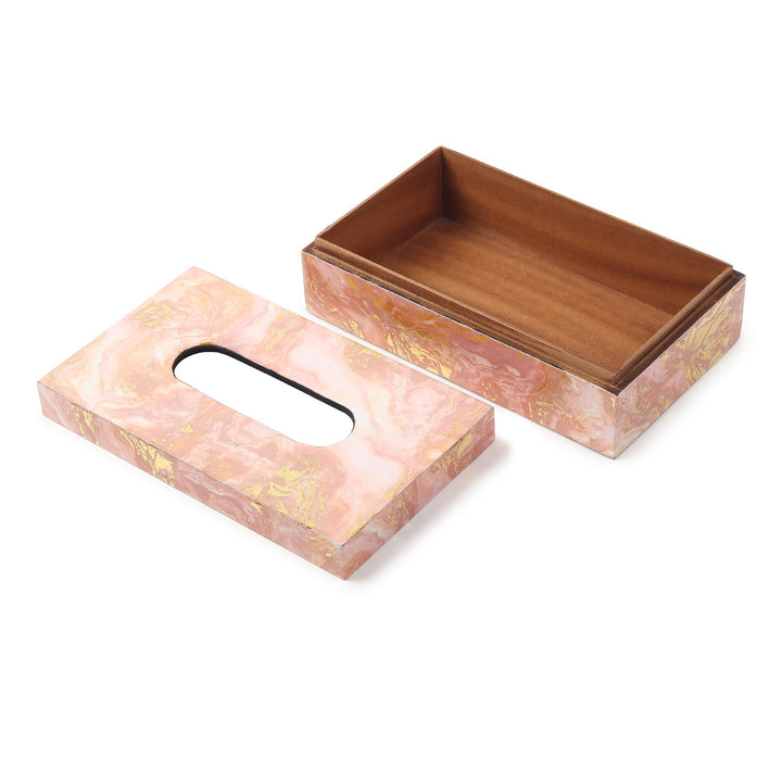 Expobazaar Rosa Perlino Tissue Box