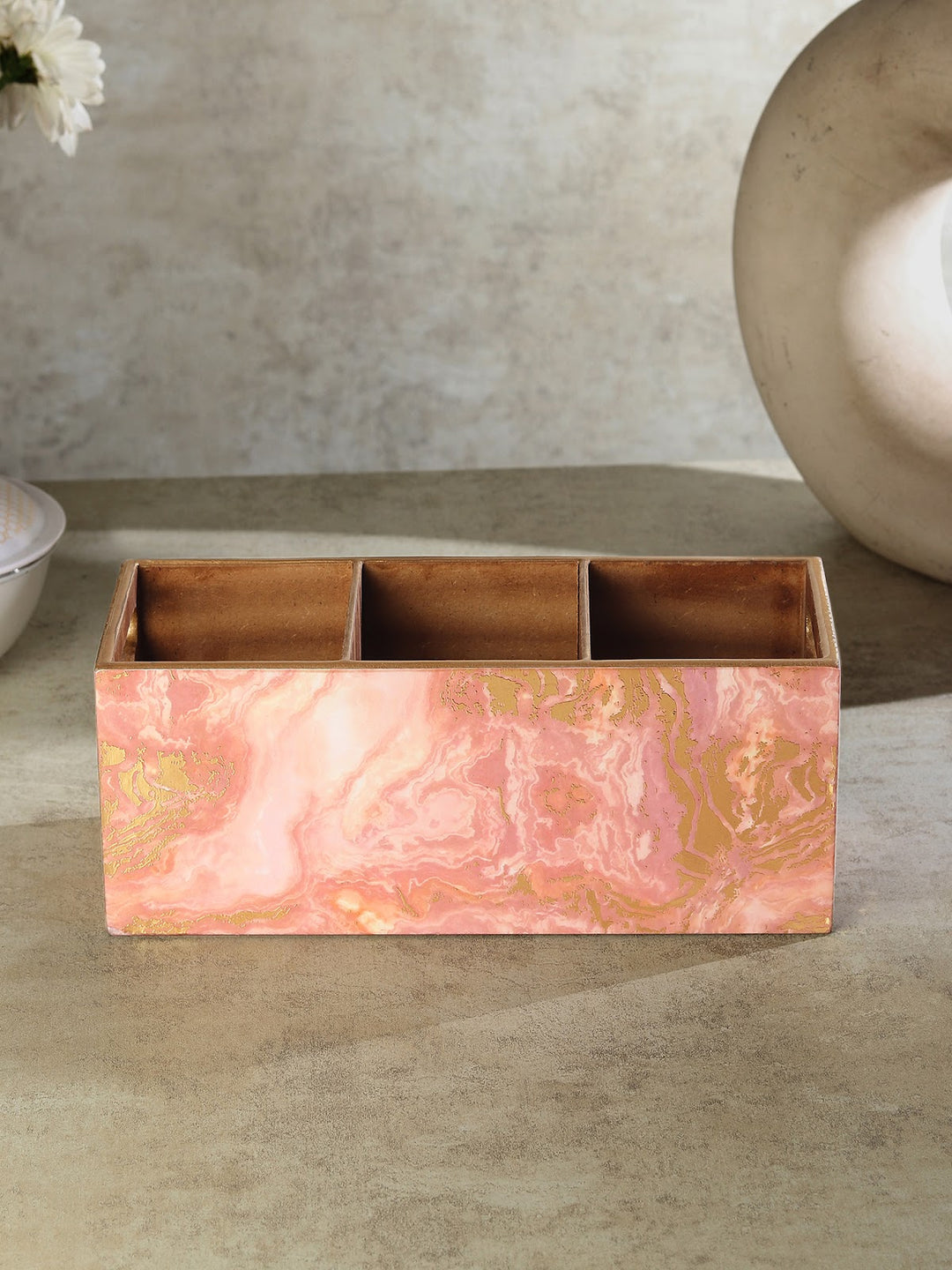 Expobazaar Rosa Perlino Cutlery holder