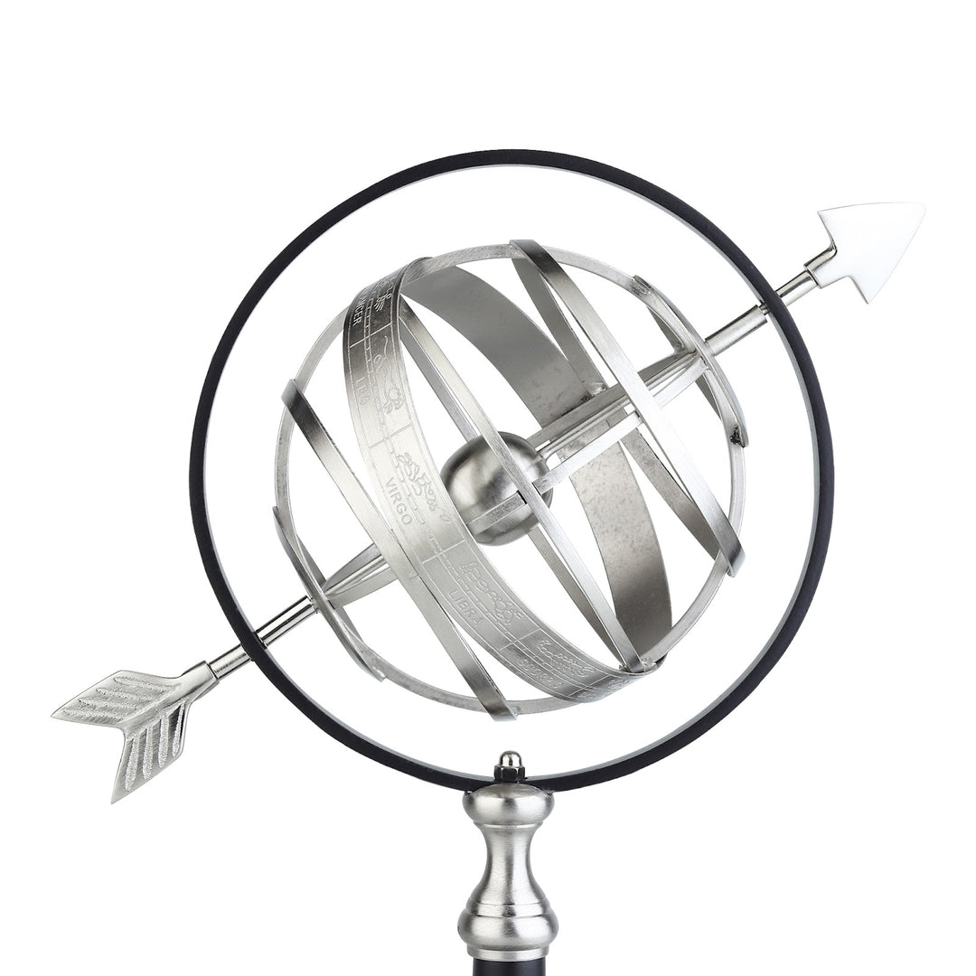 Expobazaar Astral Silver Metal Globe