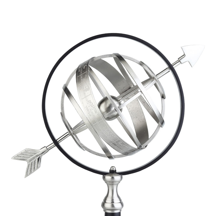 Expobazaar Astral Silver Metal Globe