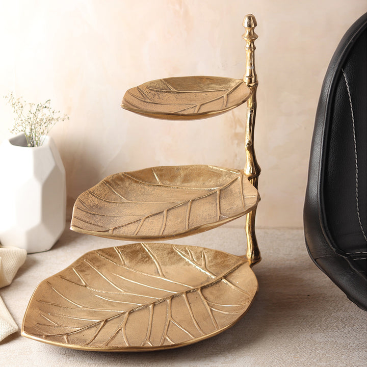 Expobazaar The large Banana Leaf Appetizer Platter