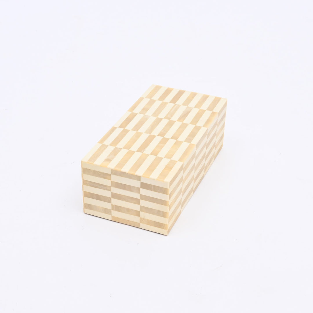 Ivory Inlay Decorative Storage Box Small