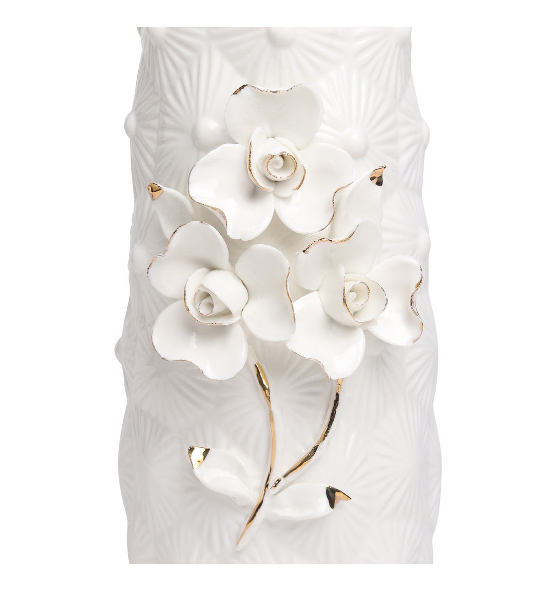 Lenora Fleur Cascading Blooms Porcelain Vase view 5