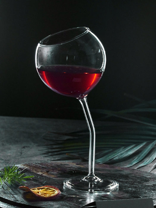 Topsy Turvy Designer Glass in borosilicate glass, 300 ml
