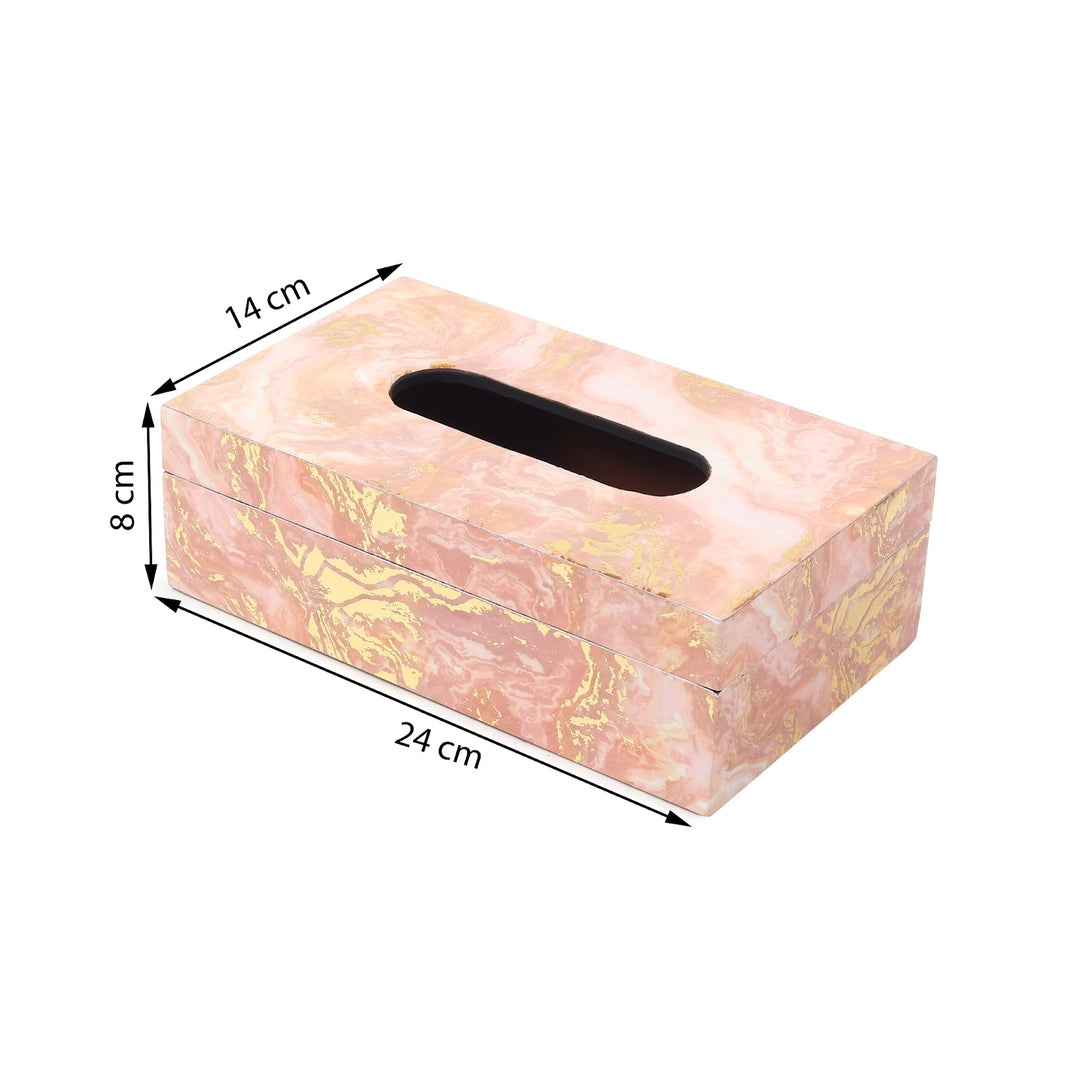 Expobazaar Rosa Perlino Tissue Box